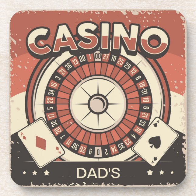 Posavasos Noria del Casino del Día del Padres (Frente)