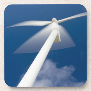 Posavasos Noruega, Sogn og Fjordane. Molino eólico en Krdiar