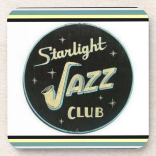 Posavasos Nostálgico juego de estufas "Starlight Jazz Club"