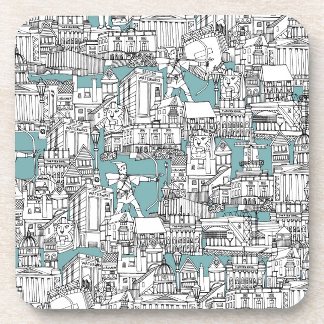 POSAVASOS NOTTINGHAM BLUE (Frente)