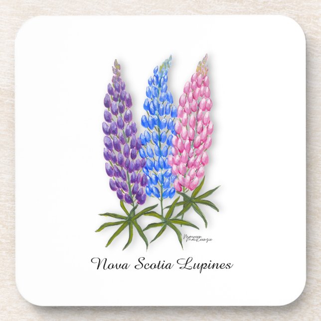 Posavasos Nova Scotia Lupines (Frente)