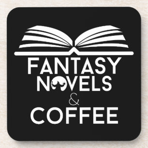 Posavasos Novelas de Fantasía y Café
