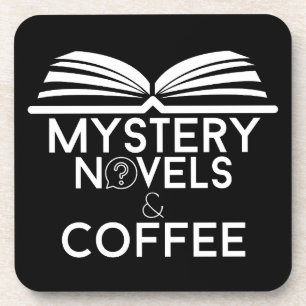 Posavasos Novelas de Misterio y Café