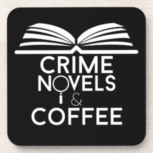 Posavasos Novelas Policíacas y Café
