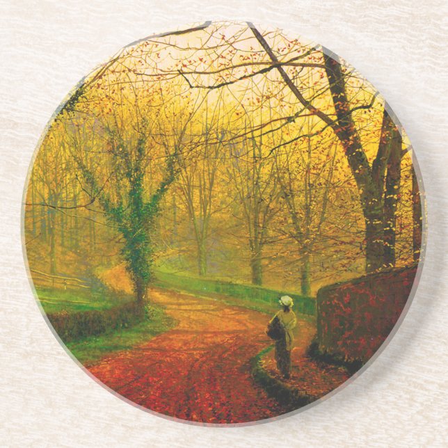 Posavasos Noviembre por la tarde Stapleton Park Grimshaw (Frente)