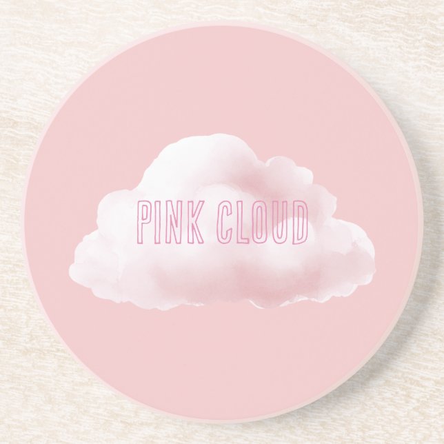Posavasos Nube Rosa (Frente)