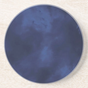 Posavasos Nubes azules oscuras
