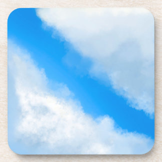 Posavasos Nubes separadas - Azul