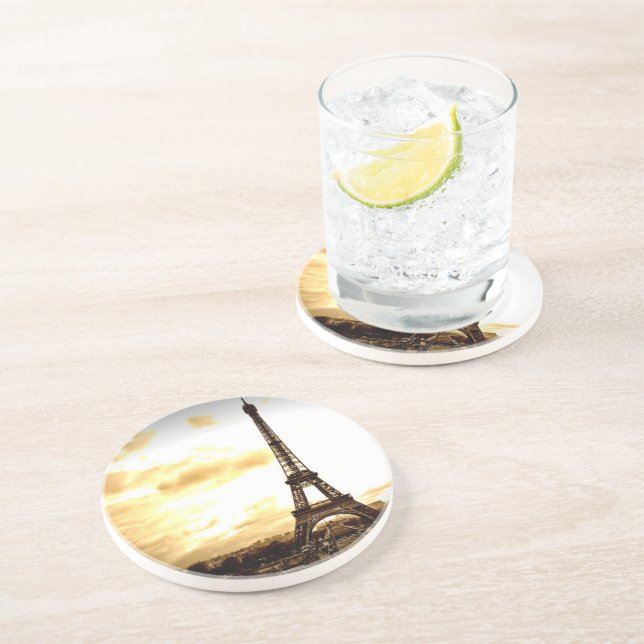 Posavasos Nubes sobre París (Lado)