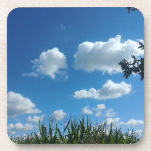 Posavasos Nubes Y Cielo Azul