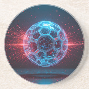 Posavasos Núcleo digital: Explosión de la esfera energética