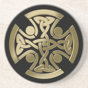 Posavasos Nudo dorado celta