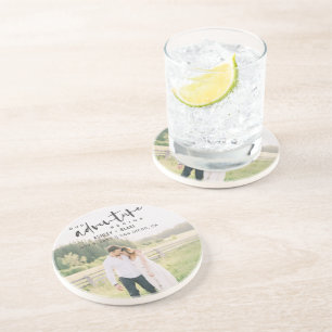 Posavasos Nuestra aventura comienza con guión foto Guardar l