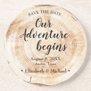 Posavasos Nuestra aventura comienza con la impresión de gran