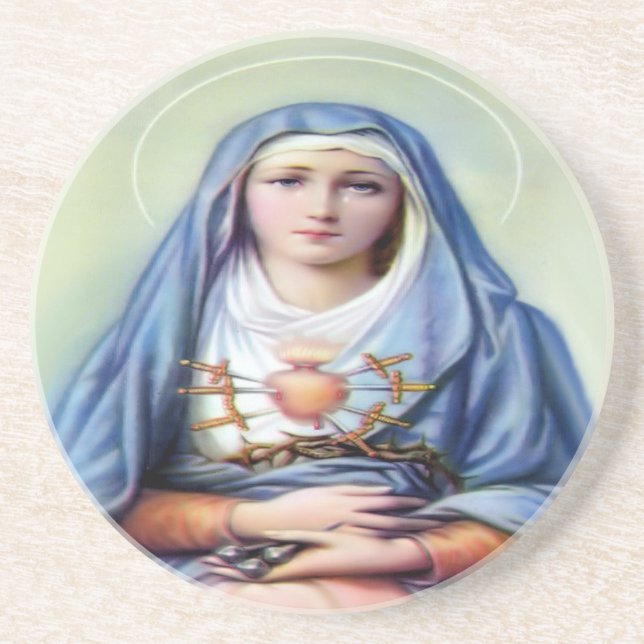 Posavasos Nuestra Señora de los Dolores (Frente)