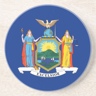 Posavasos Nueva York: El Estado Imperial, bandera de la Gran