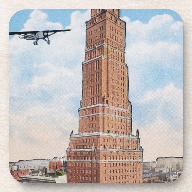 Posavasos Nueva York: Torre de Ritz (Frente)