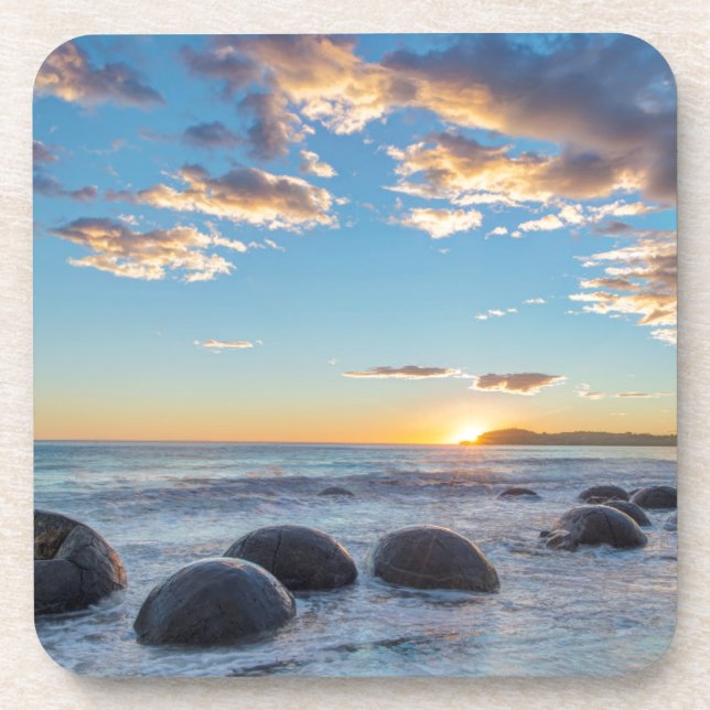 Posavasos Nueva Zelanda, Isla Sur, Cañones de Moeraki (Frente)