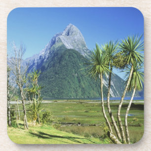 Posavasos Nueva Zelanda, Isla Sur, Mitre Peak,