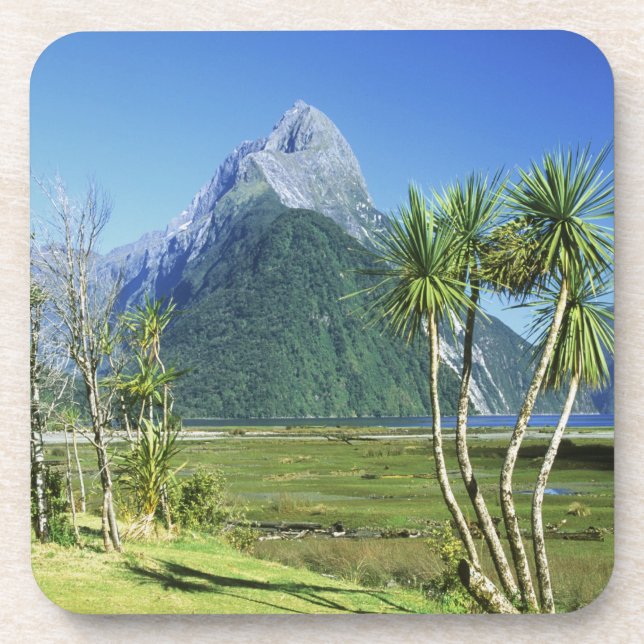 Posavasos Nueva Zelanda, Isla Sur, Mitre Peak, (Frente)