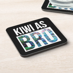 POSAVASOS NUEVA ZELANDIA KIWI COMO BRO PAUA