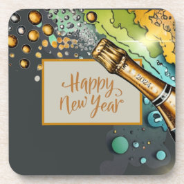 Posavasos Nuevos años coloridos