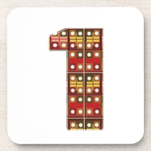 Posavasos NUMBER1 NumberONE animan el logro (Frente)
