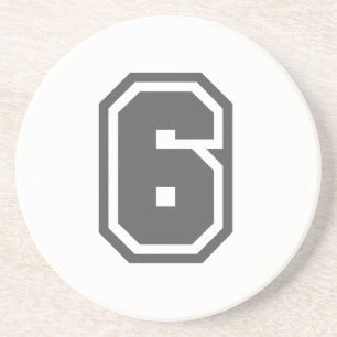 Posavasos Número 6
