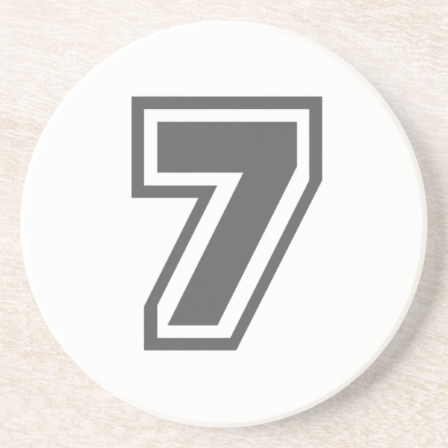 Posavasos Número 7 (Frente)