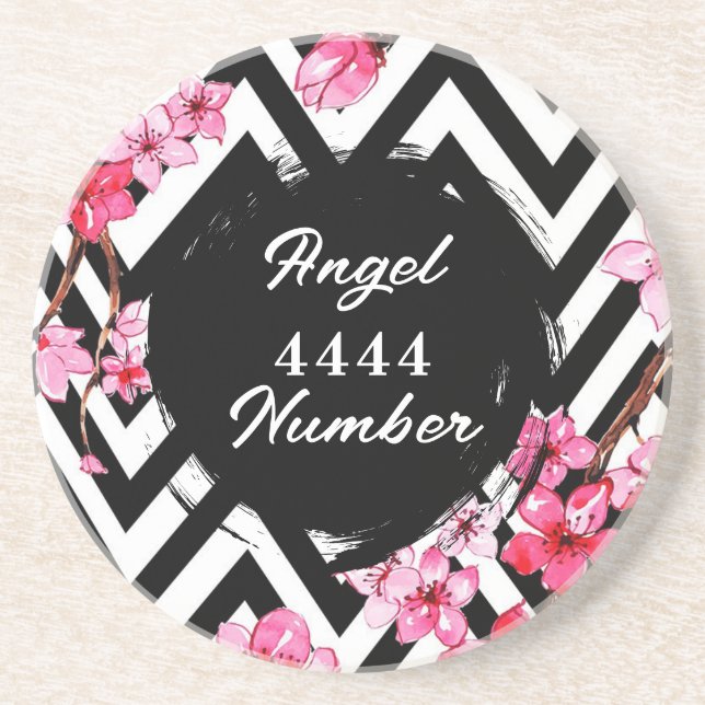 Posavasos Número de ángel "4444" (Frente)