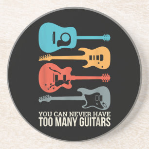 Posavasos Nunca Se Puede Tener Demasiados Guitorios