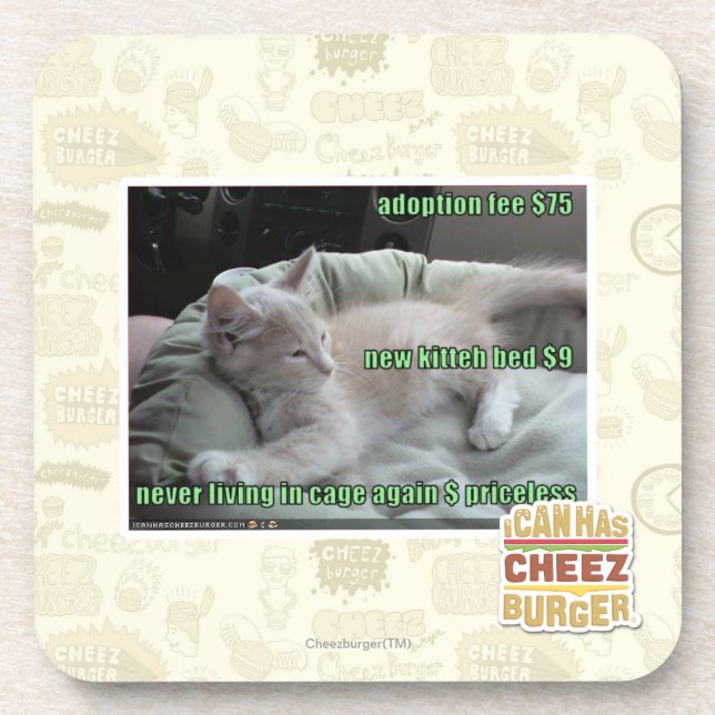 Posavasos Nunca viviendo en una jaula otra vez (Frente)