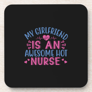 Posavasos Nurse Gift Mi Novia Es Una Maravillosa Enfermera