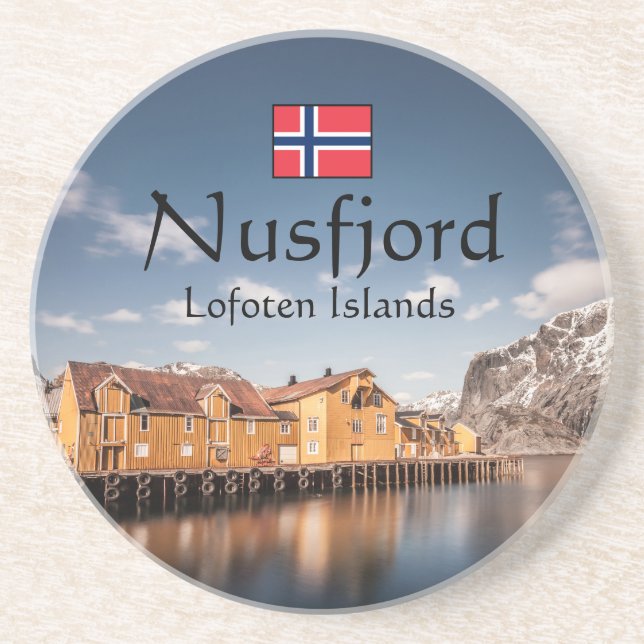 Posavasos Nusfjord Lofoten (Frente)