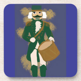 Posavasos Nutcracker Soldier Plastic Coasters Navy Blue