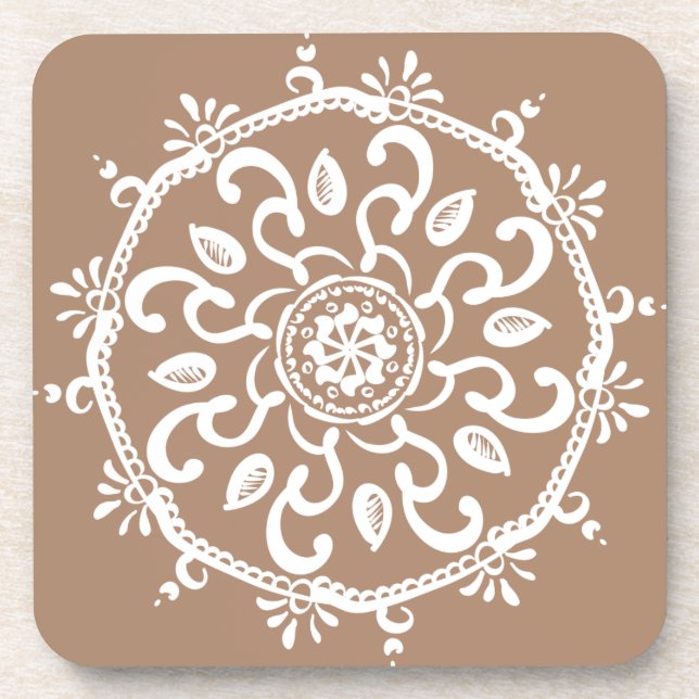 Posavasos Nutmeg Mandala (Frente)