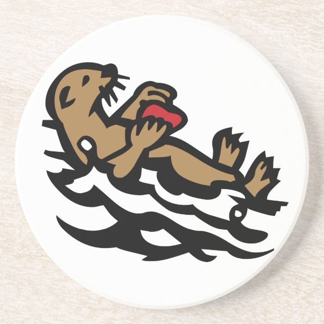 Posavasos Nutria marina (Frente)