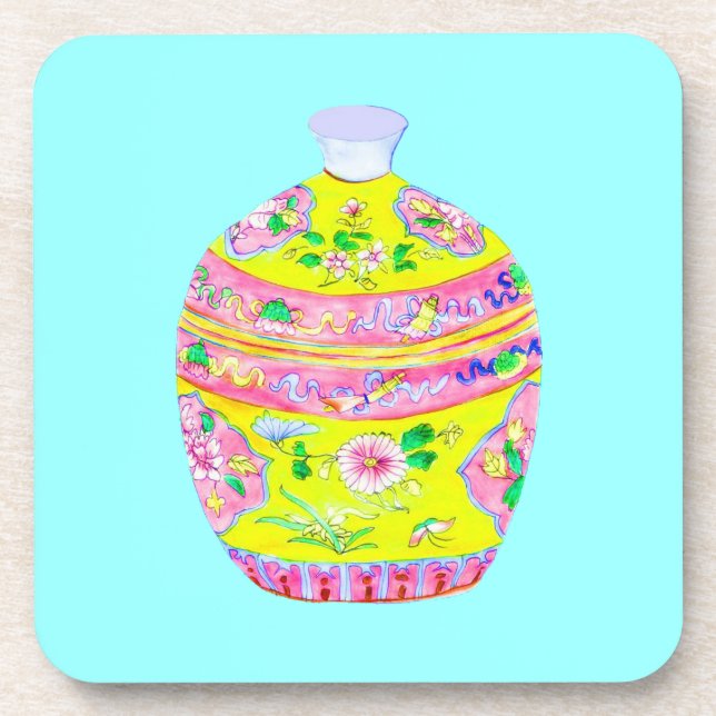 Posavasos Nyonya Jar chino (Frente)