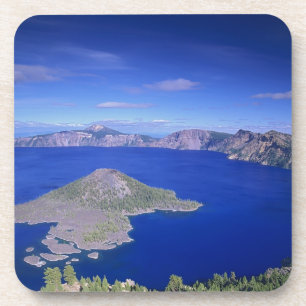 Posavasos O, Crater Lake NP, Wizard Island y Crater
