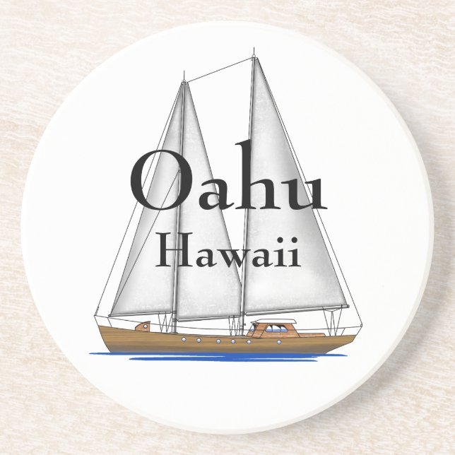Posavasos Oahu Hawaii (Frente)