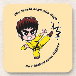 Posavasos Objetivo alto motivacional