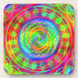 Posavasos Objetivo Tiedye