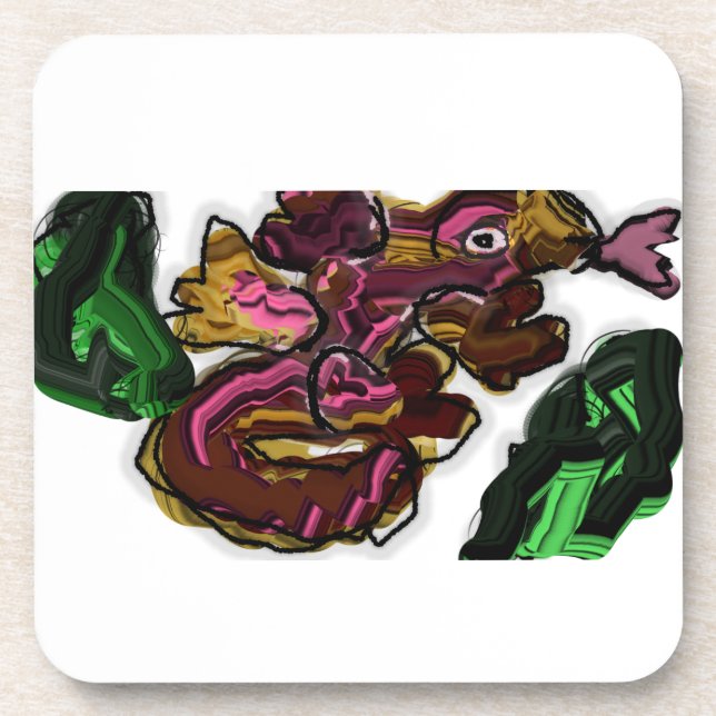 Posavasos Obra de arte de Lizard (Frente)