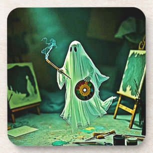 Posavasos Obra maestra de la fantasía de un artista fantasma