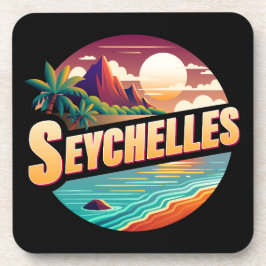 Posavasos Océano Índico de las Islas Seychelles