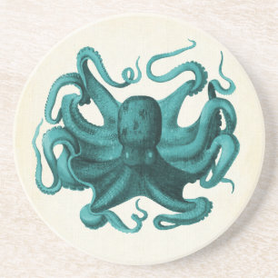 Posavasos Octopus vintage