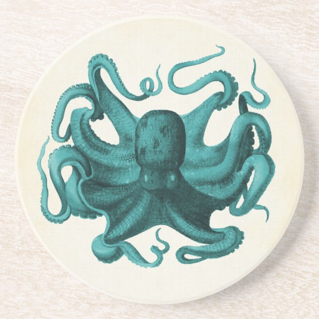 Posavasos Octopus vintage (Frente)