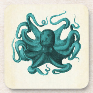Posavasos Octopus vintage