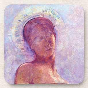 Posavasos Odilon Redon, ojos cerrados 1889