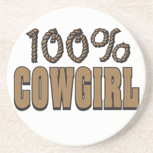 Posavasos Oeste Cowboy Cowgirl Caballos de Rodeo